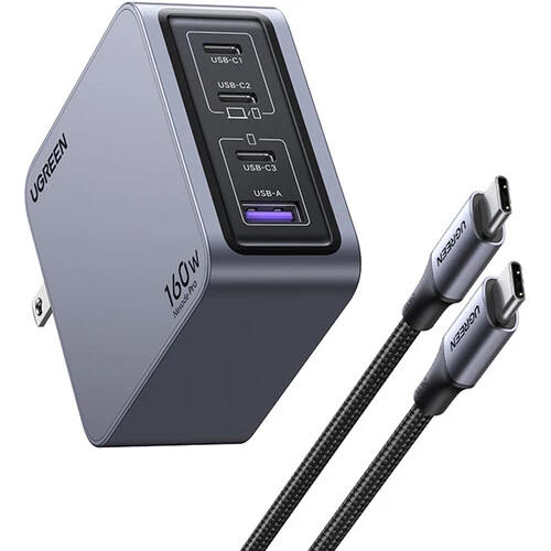 Ugreen 25876 Nexode Pro 160W 4-Port GaN USB-C/USB-A Charger