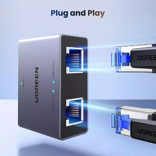 Ugreen 45311 1-to-2 1000Mbps LAN Splitter
