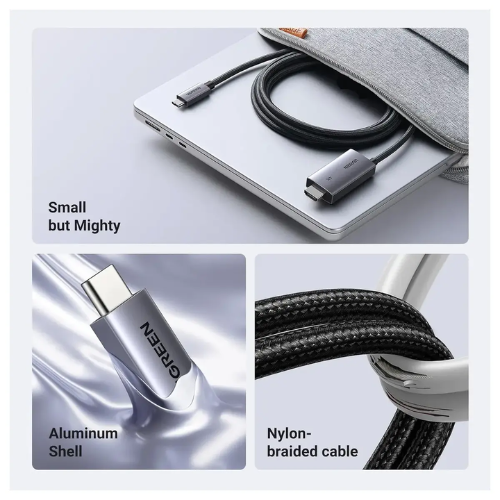 Ugreen 55330 4K Type-C to HDMI with PD Port Cable 2m