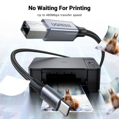 Ugreen 80807 USB-B to USB-C Printer Cable