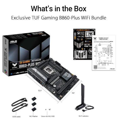 ASUS TUF Gaming B860-PLUS WiFi DDR5 LGA1851 ATX Motherboard