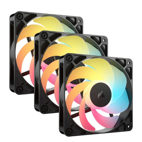 Corsair RS120-R ARGB 120mm PWM Reverse Fan Triple Pack