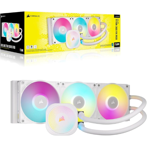 Corsair iCUE LINK TITAN 360 RX LCD Liquid CPU Cooler
