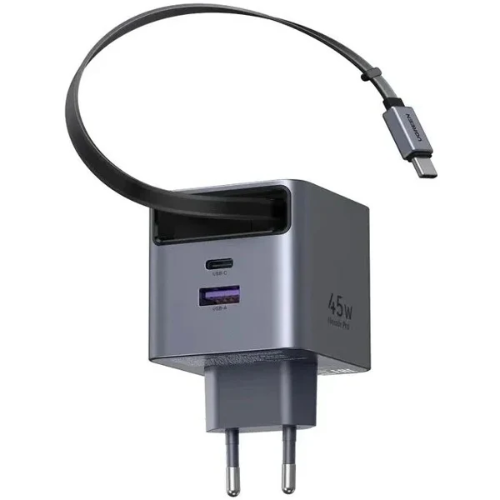 Ugreen 65822 45W GaN Charger with Retractable Cable EU