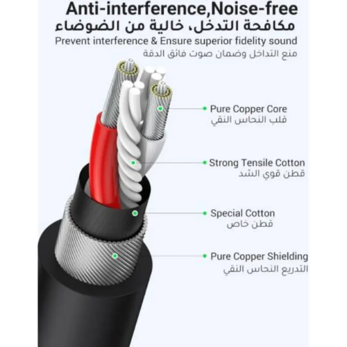 Ugreen 20712 XLR Cable Male to Female Microphone Extension Cable for PA System
