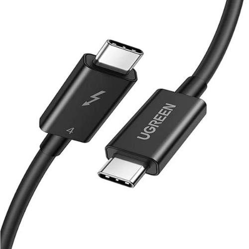Ugreen 60621 Thunderbolt 4 100W Male to Male USB-C Fast Charging Data Sync Cable 2m