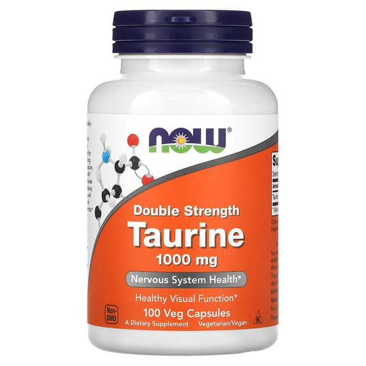 Now Taurine Double Strength 1,000mg 100 Cap