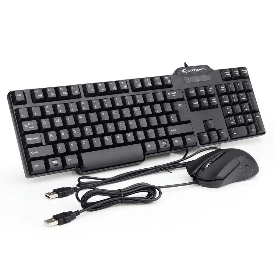 Gofreetech GFT-S003 Wired Keyboard and Mouse Combo