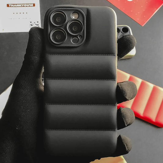 IPhone Jet Black Puffer Case