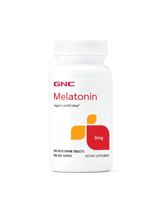 GNC Melatonin 3mg 120 Vegetarian Tablets