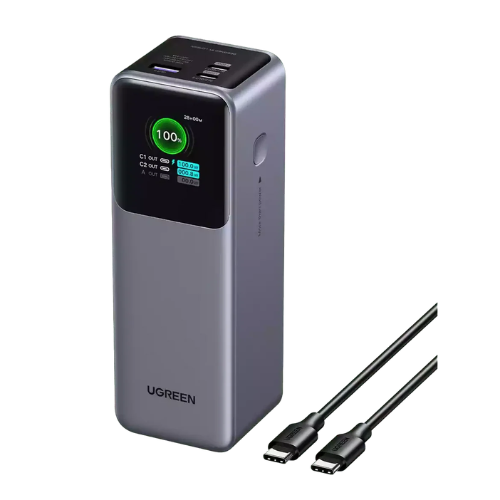 Ugreen 35525B 25000mAh 200W Nexode Smart Display Power Bank