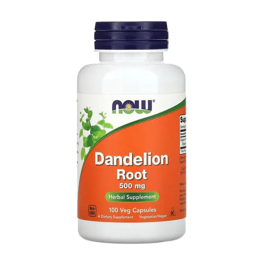 NOW Dandelion Root 500mg 100 Capsules