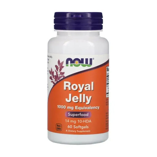 Now Royal Jelly 1000 mg 60 Softgels