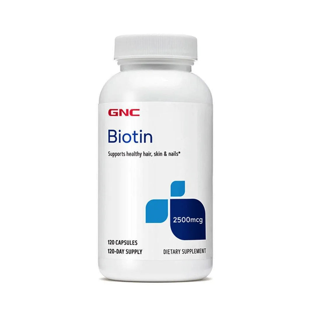 GNC Biotin 2500 mcg 120 Capsules