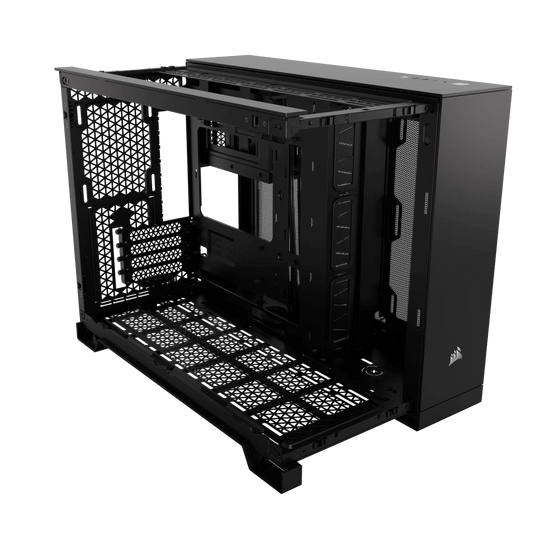 Corsair 2500D Tempered Glass Dual Chamber Case - Black CC-9011263-WW