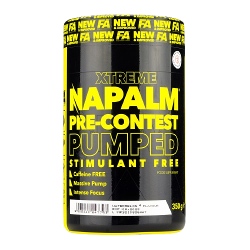 Napalm Pre-Contest Pumped Stimulant Free