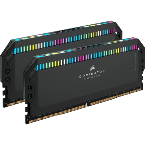 Corsair DOMINATOR® PLATINUM RGB 64GB (2x32GB) DDR5 DRAM 6000MT/s CL30 CMT64GX5M2B6000Z30