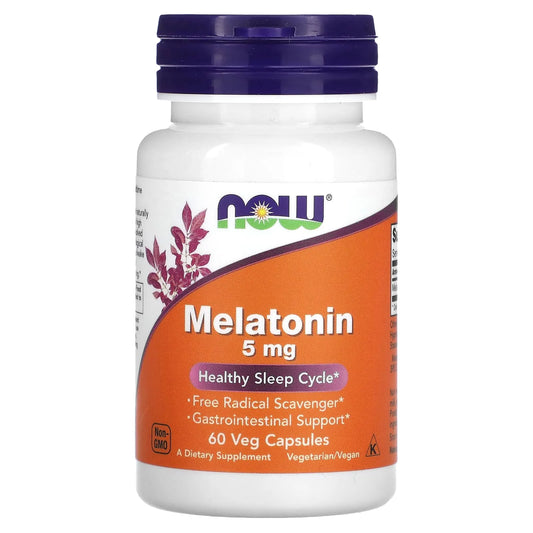 Now Melatonin 5mg 60 Cap