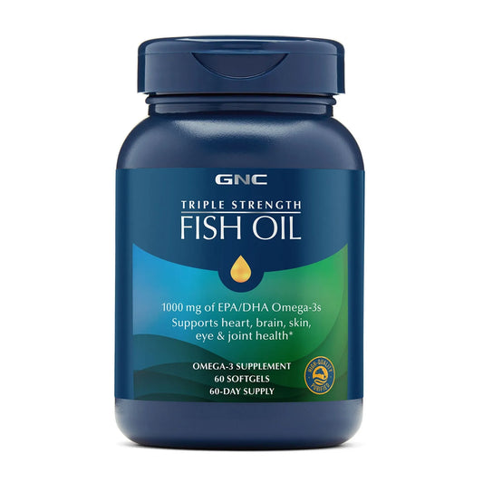 GNC Triple Strength Fish Oil 60s