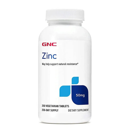 GNC Zinc 50mg 250 Tabs