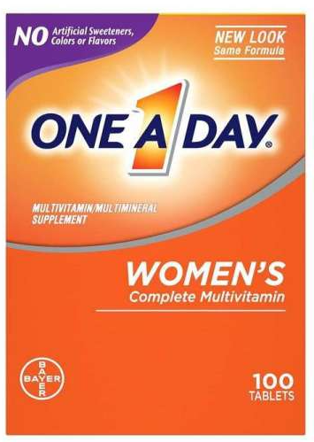 ONE A DAY Womens 100 Tablets