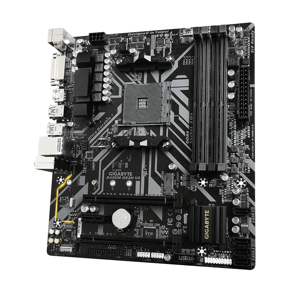 Gigabyte B450M DS3H V2 1.2 Motherboard