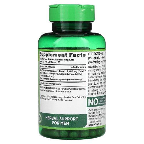 Nature's Truth Saw Palmetto