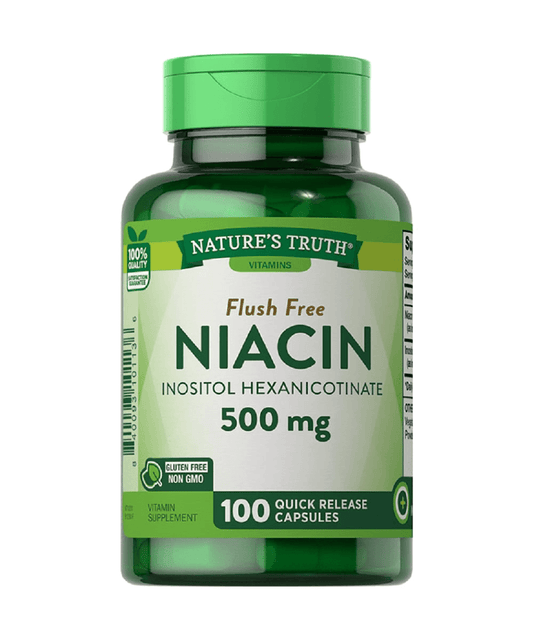 Gnc Niacin 500mg 100 Caps