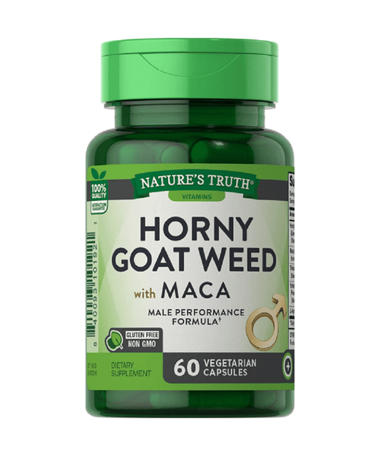 Nature Truth Horny Goat Weed With Maca 60 Cap