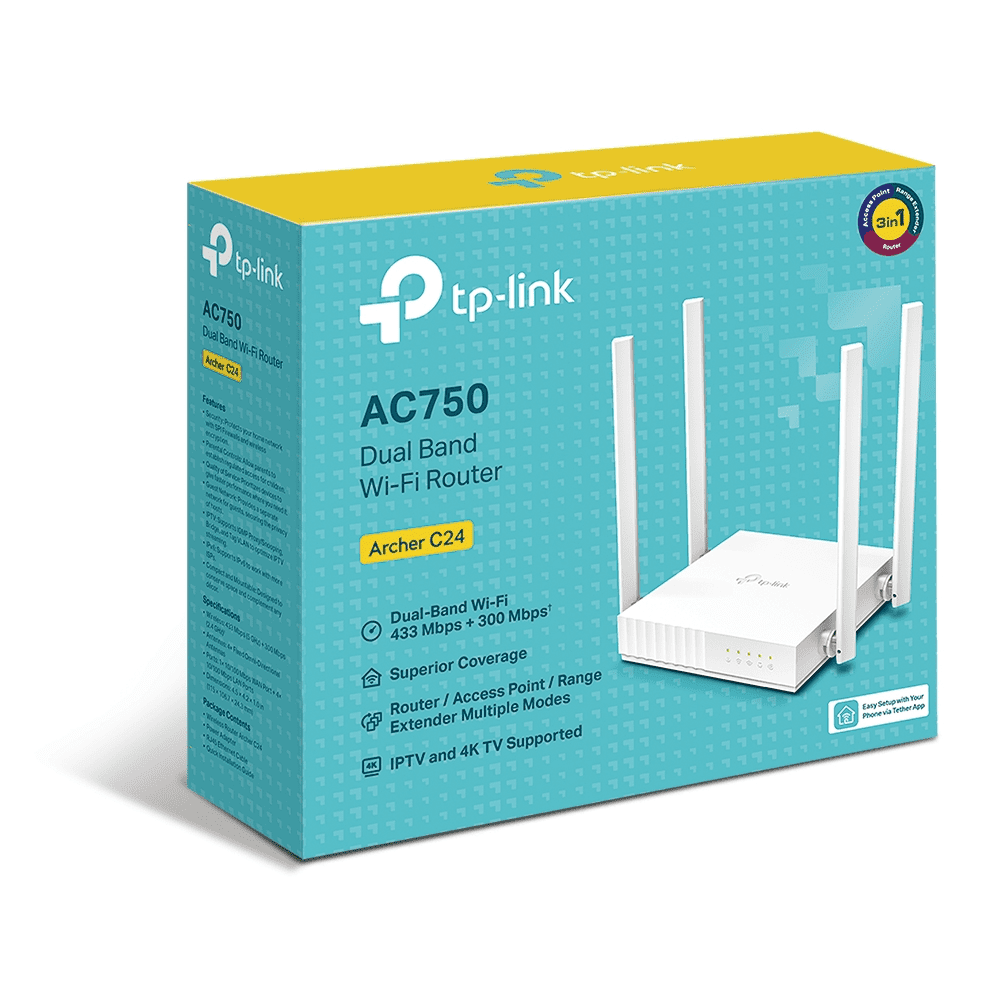 Tp Link Archer C24 AC750 Dual-Band