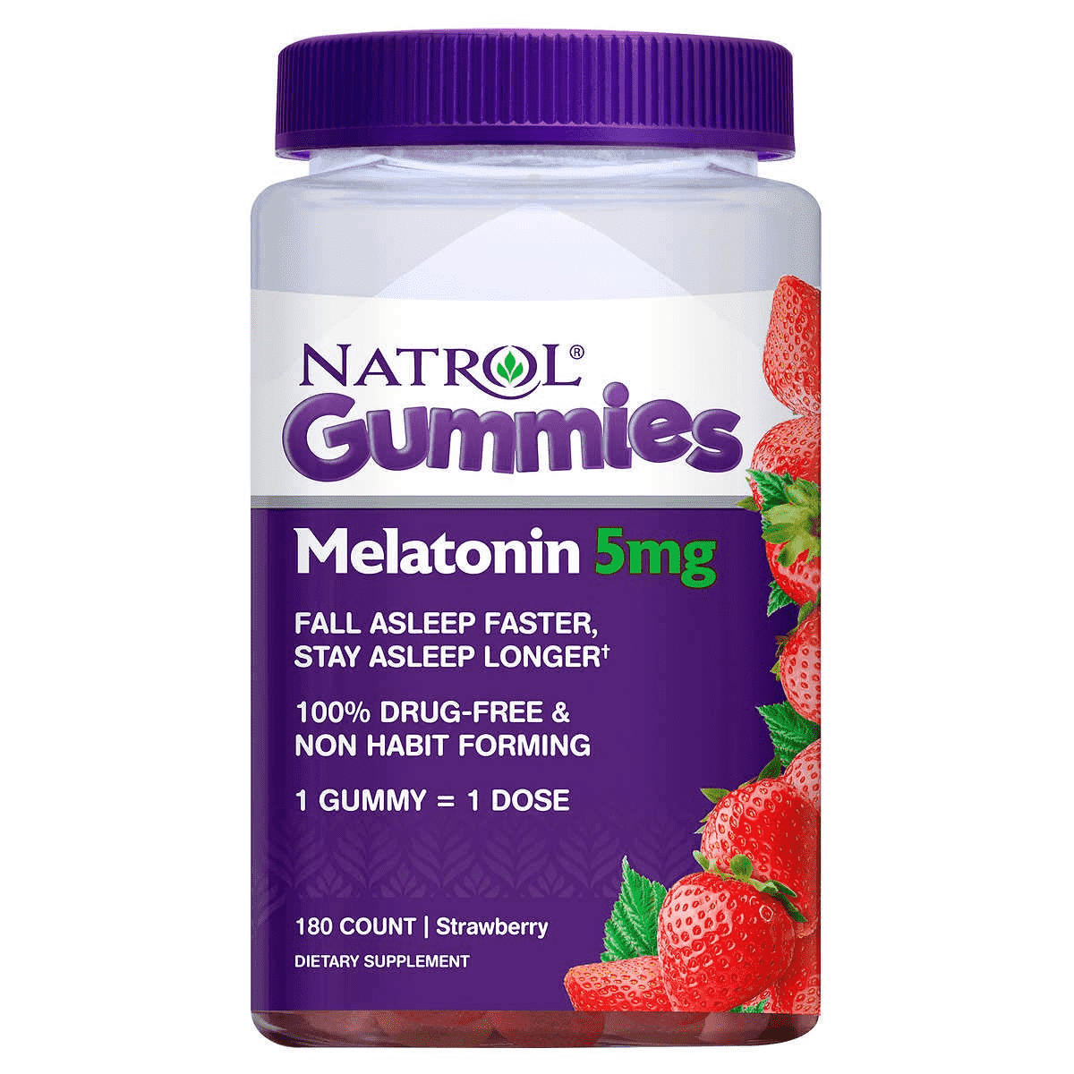 Natrol Melatonin 5mg 180 Gummies