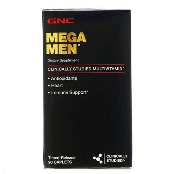 GNC Mega Men Multivitamin 90 Caplets
