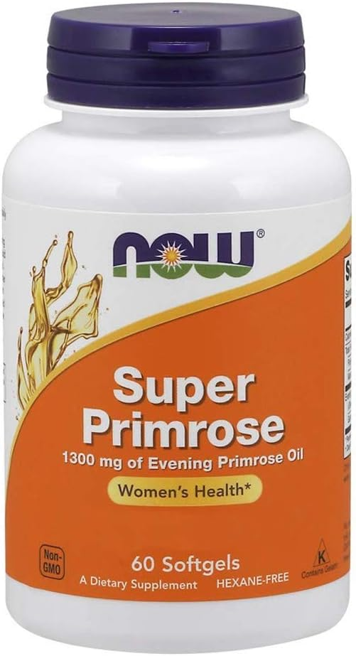 Now Super Primrose 1300mg 60 Softgels