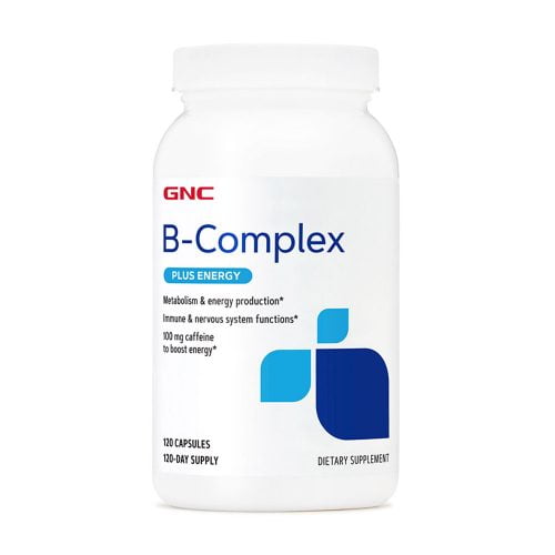 GNC B COMPLEX PLUS ENERGY 120 CT