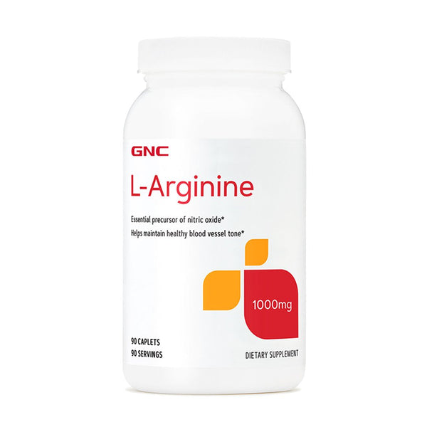 GNC L-Arginine 1000 MG 90 Caplets
