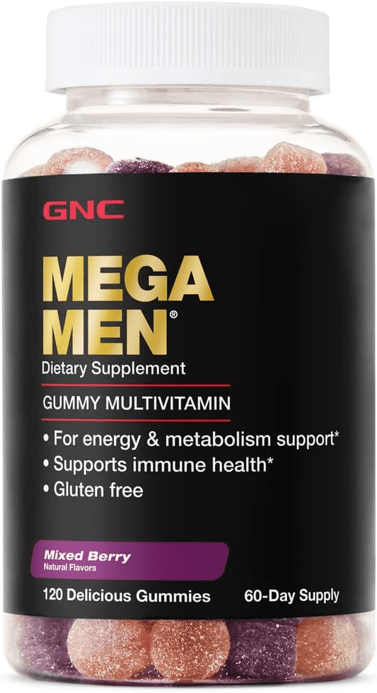 GNC MEGA MEN 120 GUMMIES