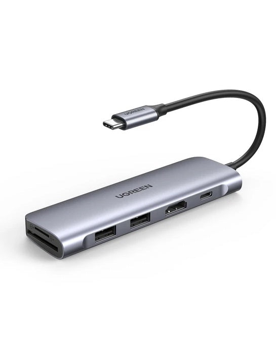 Ugreen 70411 6-IN-1 4K Hdmi USB C Hub