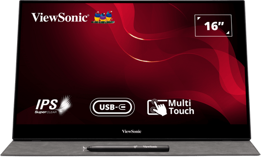 Viewsonic TD1655 16” 10-Point Touch Screen Led