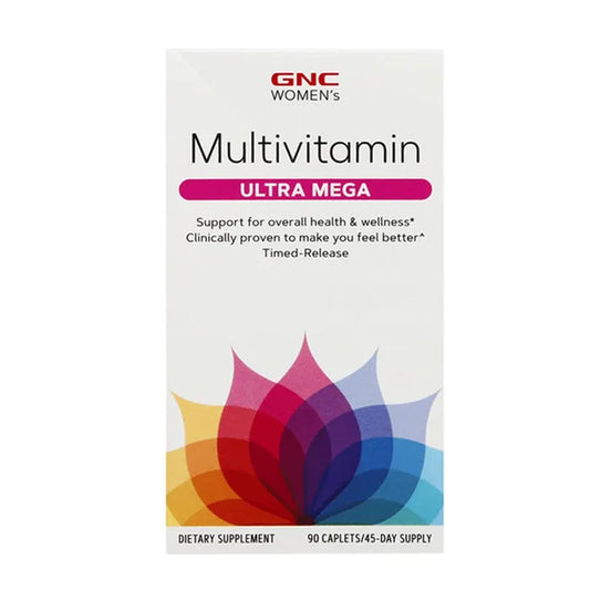 GNC Women's Multivitamins Ultra Mega 90 Caplets