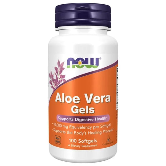 Now Aloe Vera Gels 10,000 mg 100 Softgels