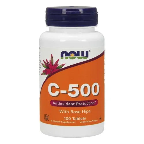 NOW Vitamin C 500 100 Cap