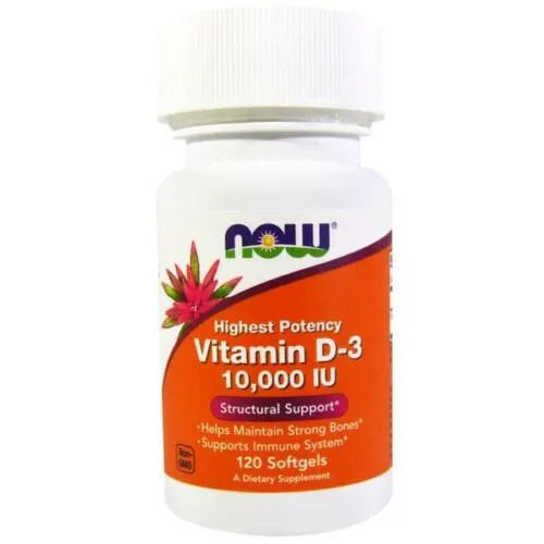 Now Vitamin D3 1000IU 120 Cap