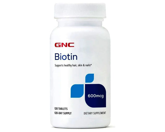 GNC Biotin 600 mcg 120 Capsules