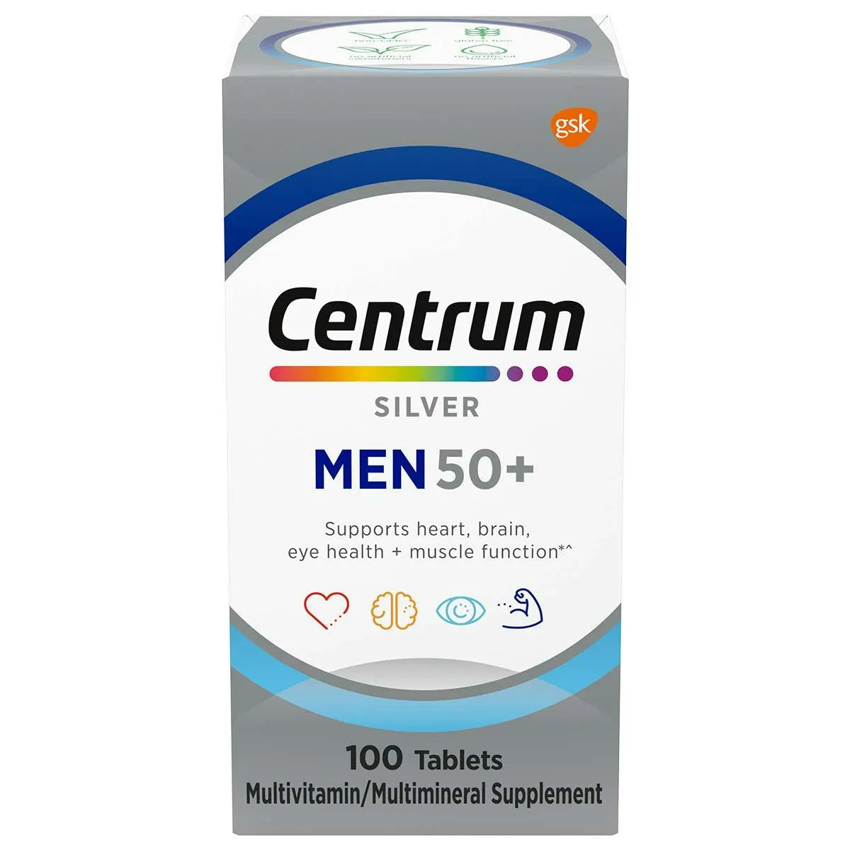 Centrum Silver Men 50 Plus 100 Tablets
