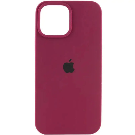 IPhone Plum Silicon Case
