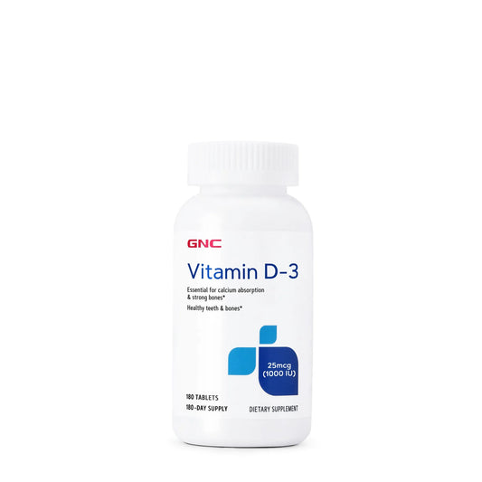 GNC Vitamin D-3 1000IU 180 Cap