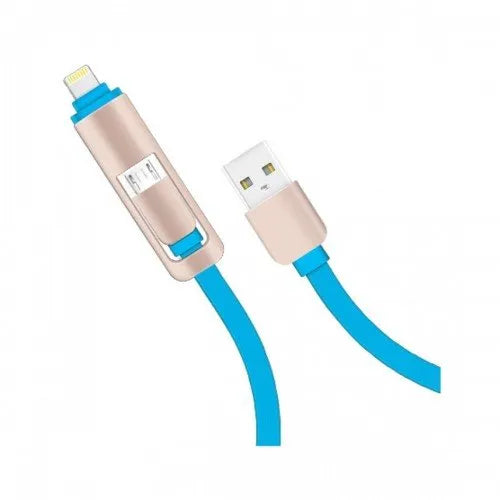 Dany DU-20 2 IN 1 Android/IPhone Cable