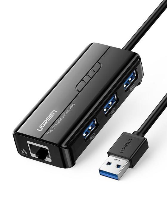 Ugreen 20265 USB 3.0 Hub With Gigabit Ethernet Adapter