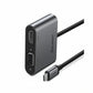 Ugreen 50505 Type-C Male to HDMI &amp; VGA Female Converter