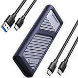 Ugreen 90408 10Gbps M.2 NVMe SATA SSD Hard Drive Enclosure with 2 Cables